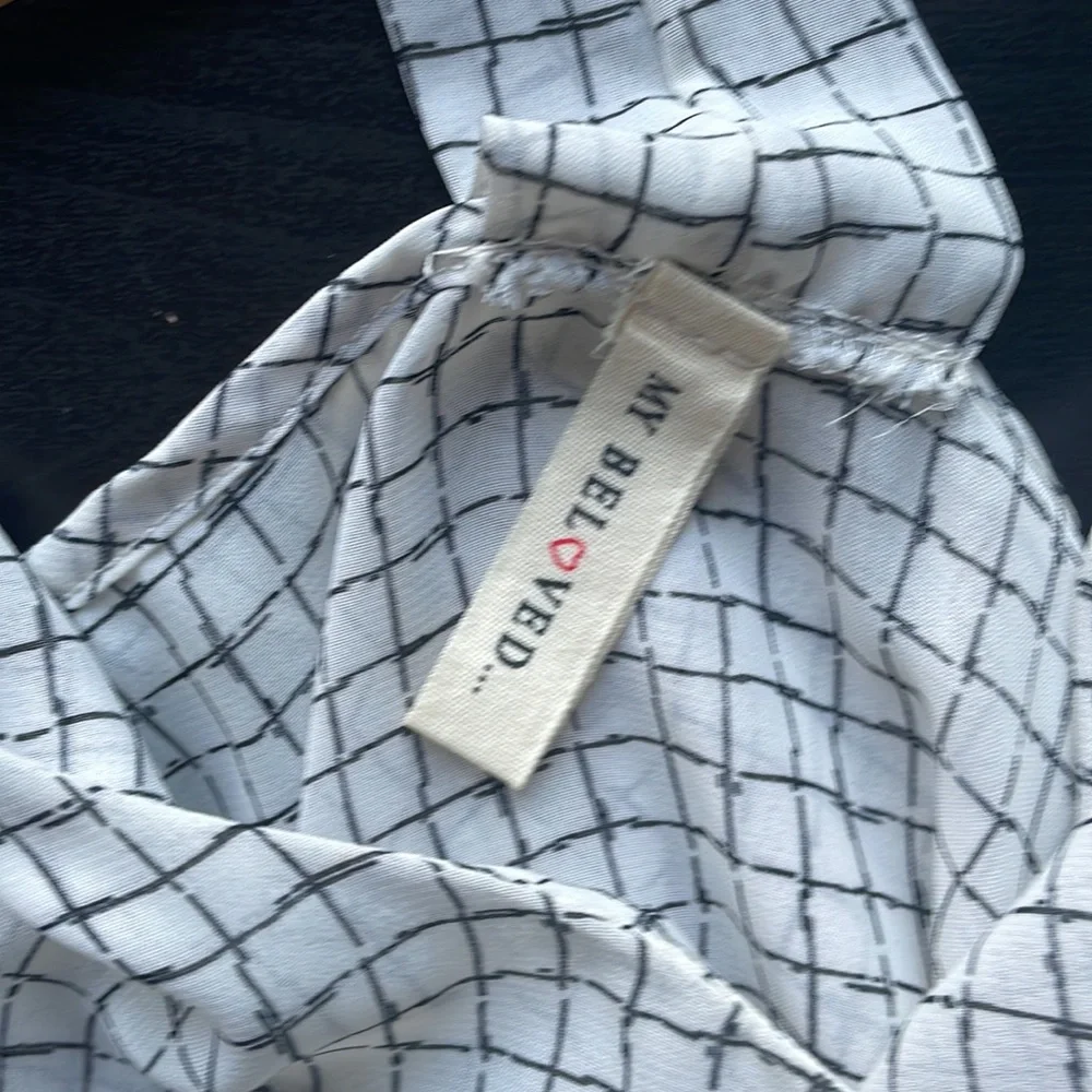 T-Back Grid Dress - Picture 5 of 6